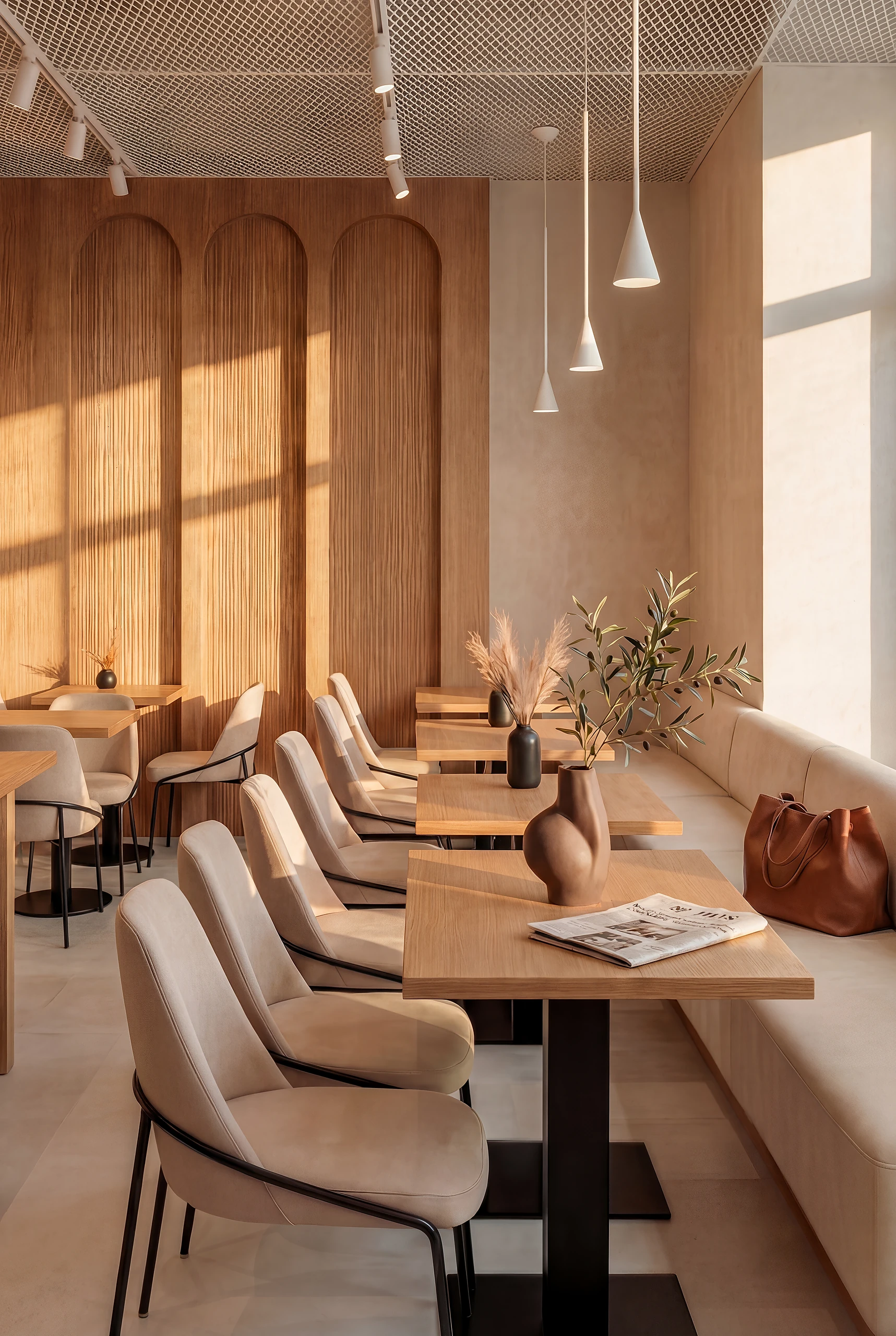 Bistro Dterra / Restaurant, Atmosphere and spatial experience